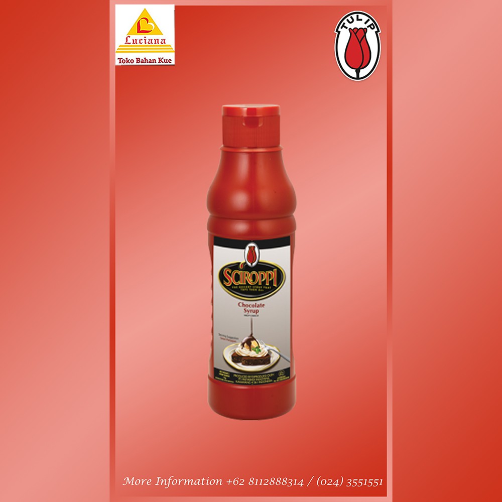 Tulip Sciroppi sirup coklat