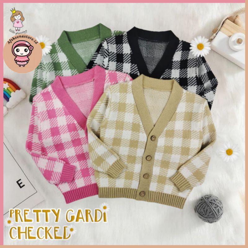 Cardigan Anak Pretty Cardy Cheked