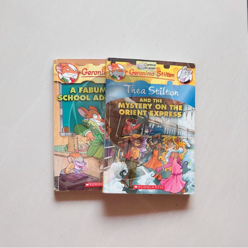 Novel Bekas Geronimo Stilton | Thea Stilton