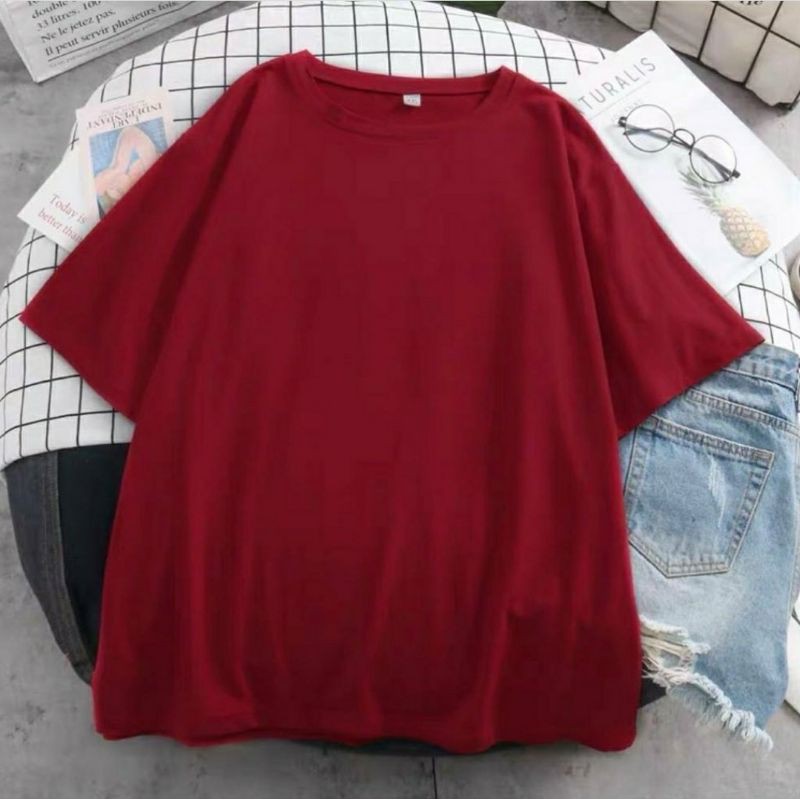 PLAIN TEE POLOS OVERSIZE FIT XL/TSHIRT OVERSIZE POLOS