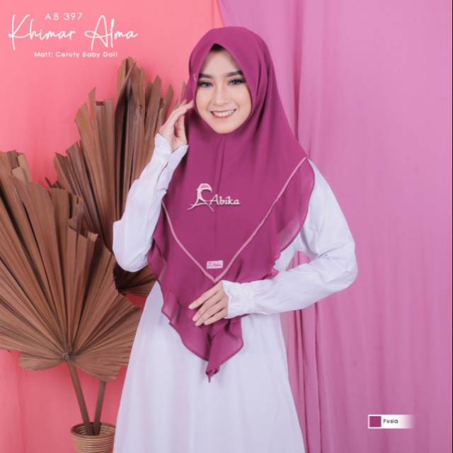 KHIMAR ALMA ABIKA HIJAB