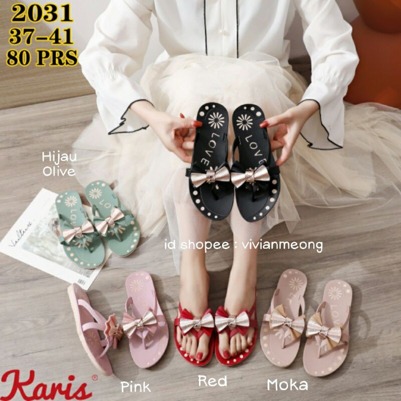 Sandal Jepit Pita Jelly Shoes Glanzton KODE 2031
