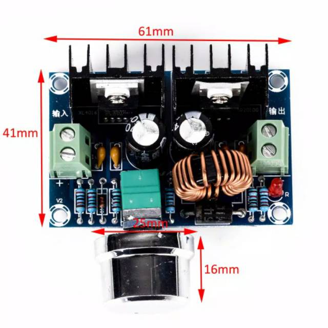 MODUL STEPDOWN DC 8A XL4016