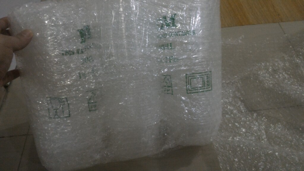 Mangkok Bulat 200ml - Mangkuk Thinwall Plastik- Isi 25pcs Jakarta