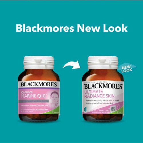 Blackmores Ultimate Radiance Skin 30caps/Blackmores Radiance Marine Q10 30caps