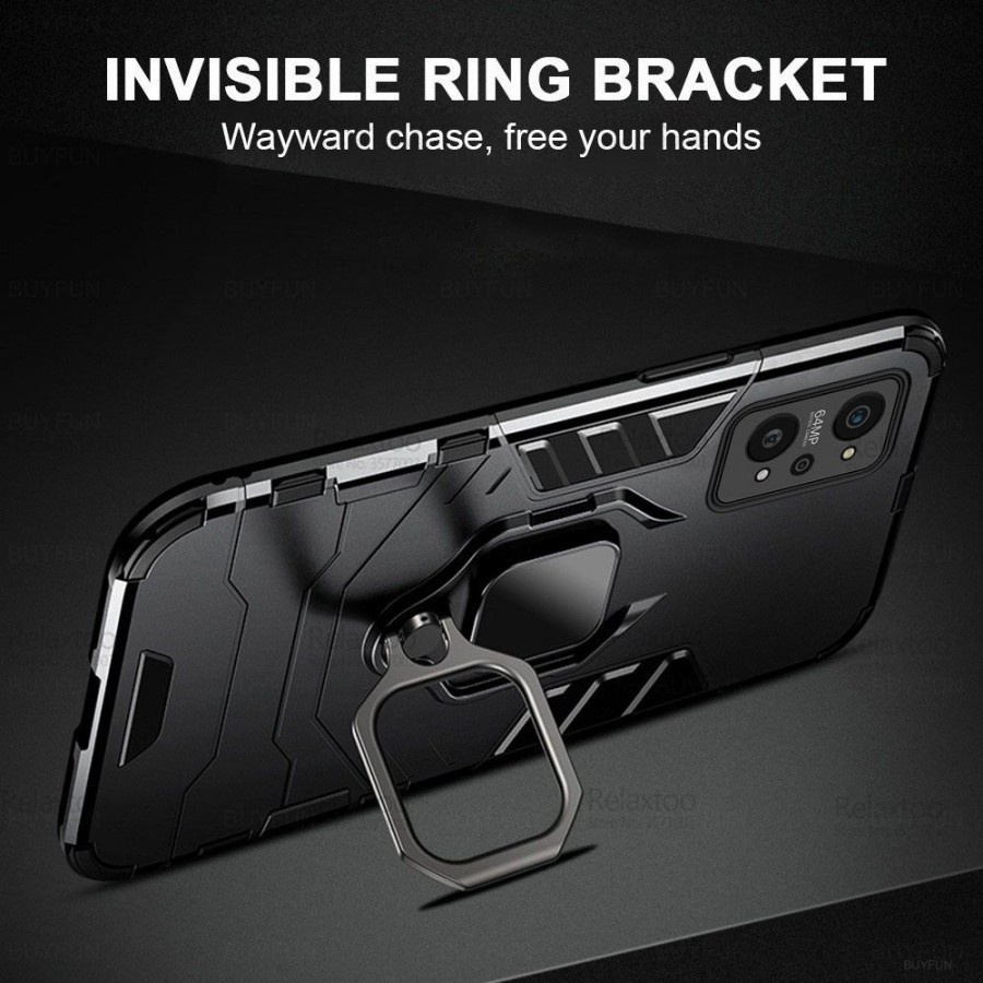 REALME GT NEO 3T COVER CASE HYBRID RING PANTHER - GT NEO 3T