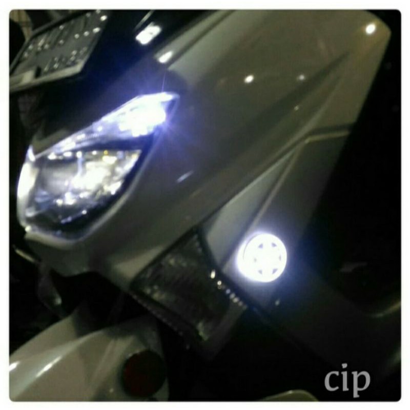 Emblem Yamaha led nyala Nmax Xmax Aerox Lexi Vixion dll