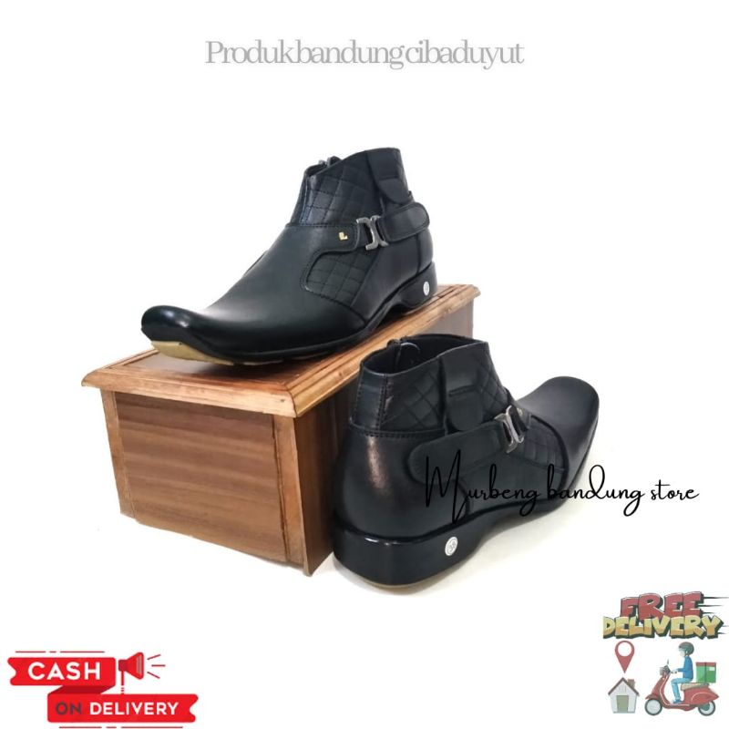 sepatu boots formal pria terbaru