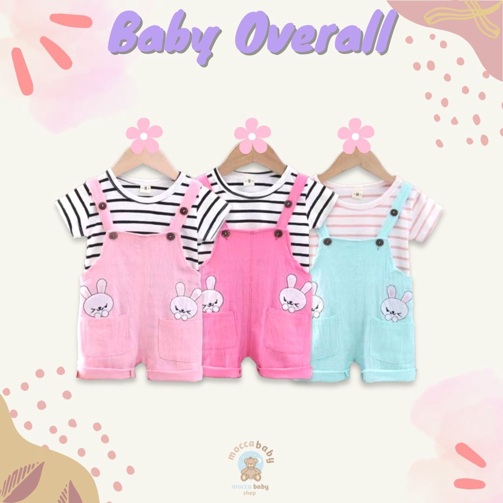 MBSS - ANSOP TWINSIE BUNNY 24 EBV Baju Anak Laki Laki Perempuan Import Model Jumpsuit Overal