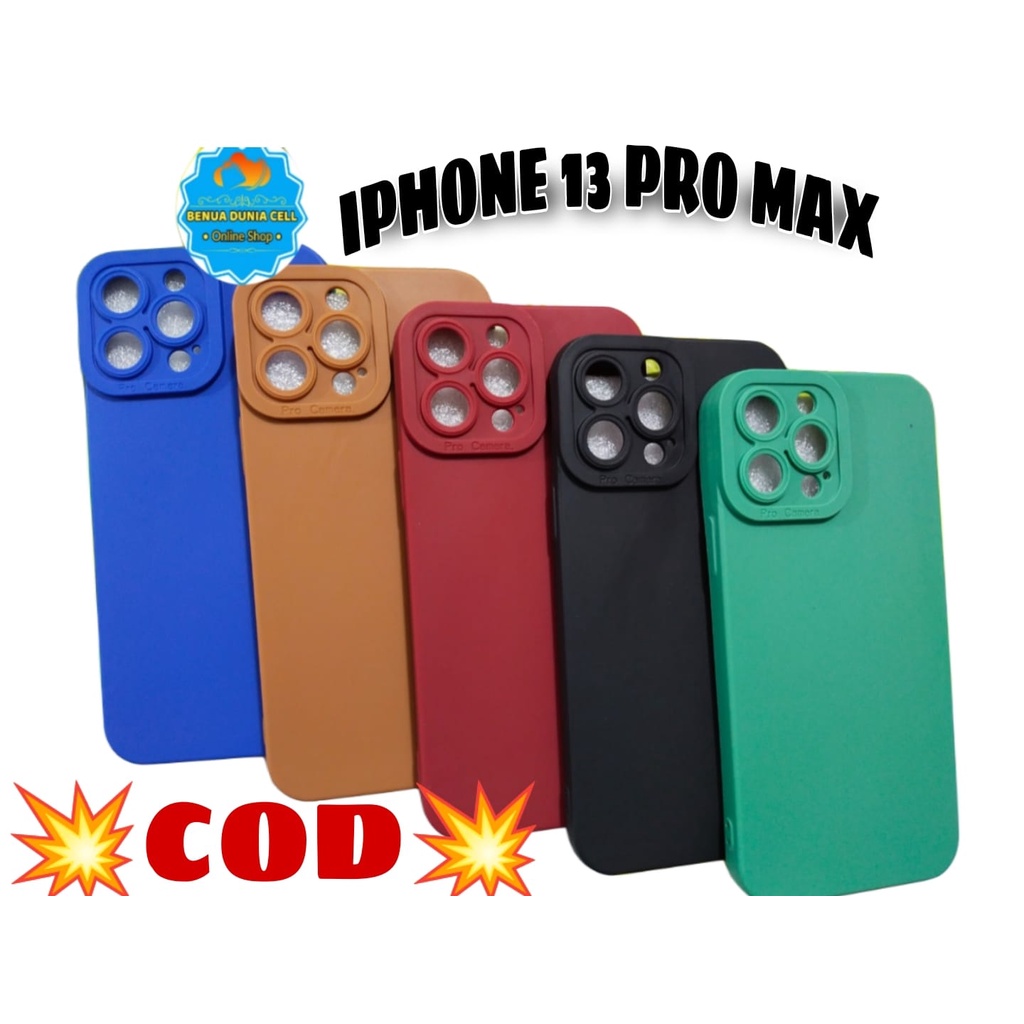 FOR IPHONE 13, 13PRO, 13PRO MAX - SOFTCASE PRO KAMERA PC FOR IPHONE 13 // 13 PRO // 13 PRO MAX - BDC