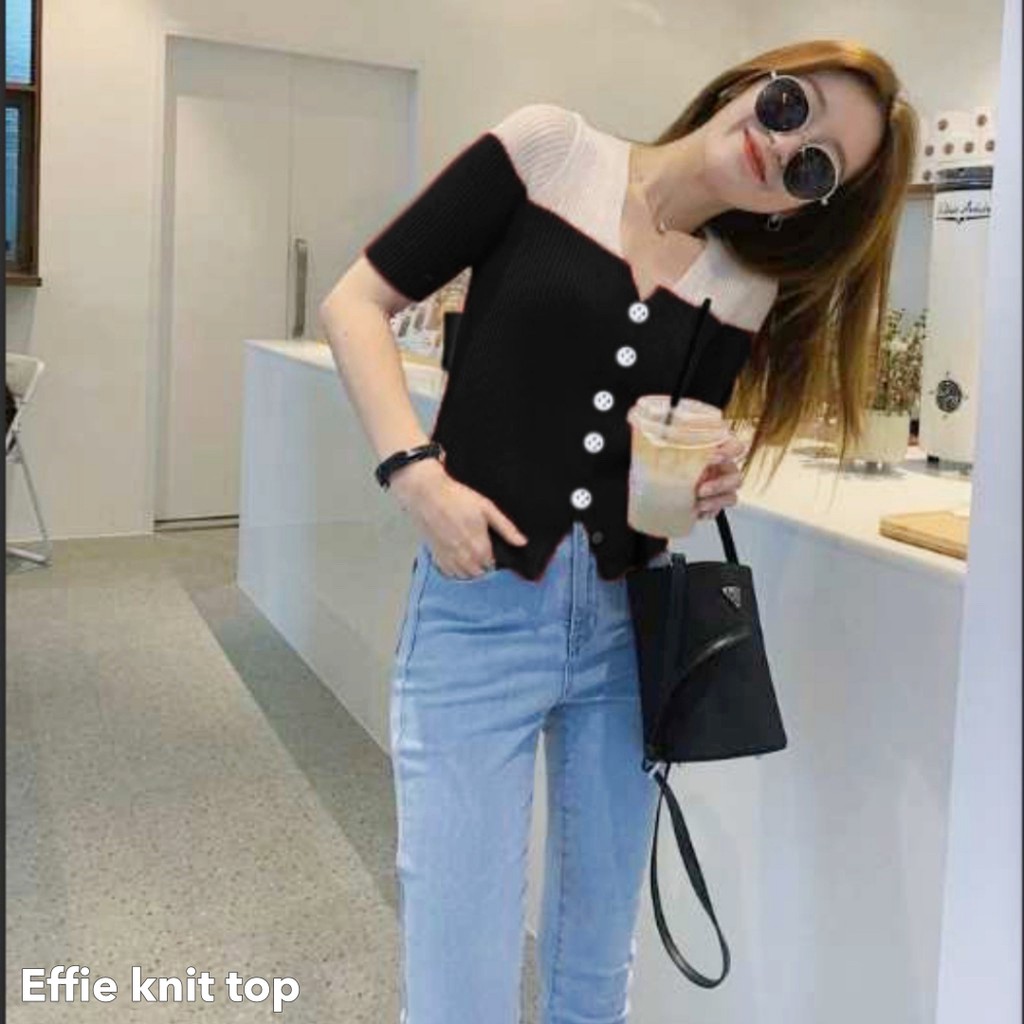 Effie knit top -Thejanclothes