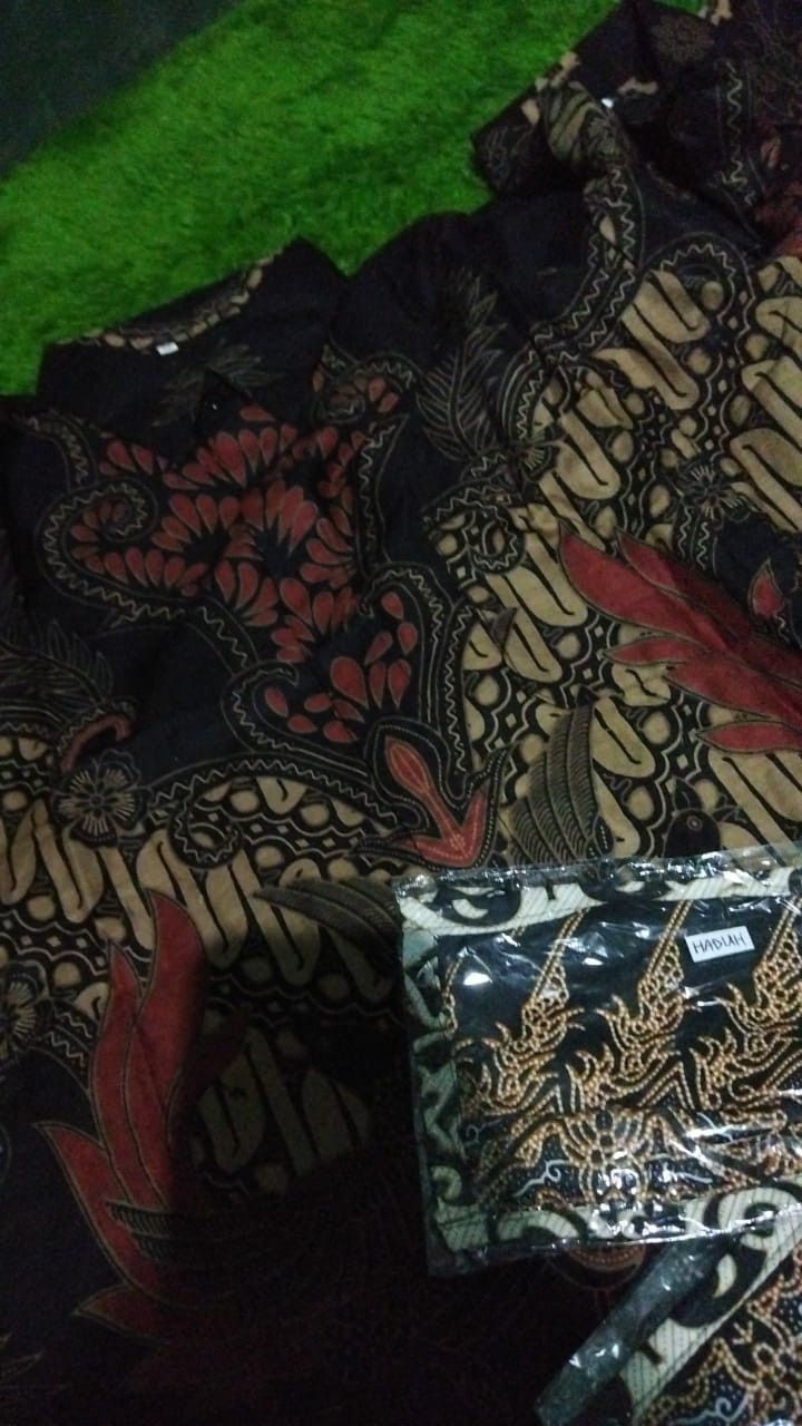 Mahesa Kemeja Batik Pria Full Furing Katun Sragenan