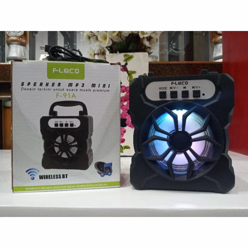 Music box / Speaker MP3 Mini Fleco F-91A Promo, speaker mini, salon