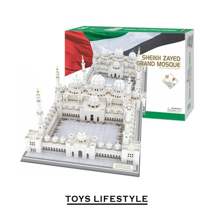 Cubicfun 3D Puzzle – Zayed Grand Mosque (XXL)