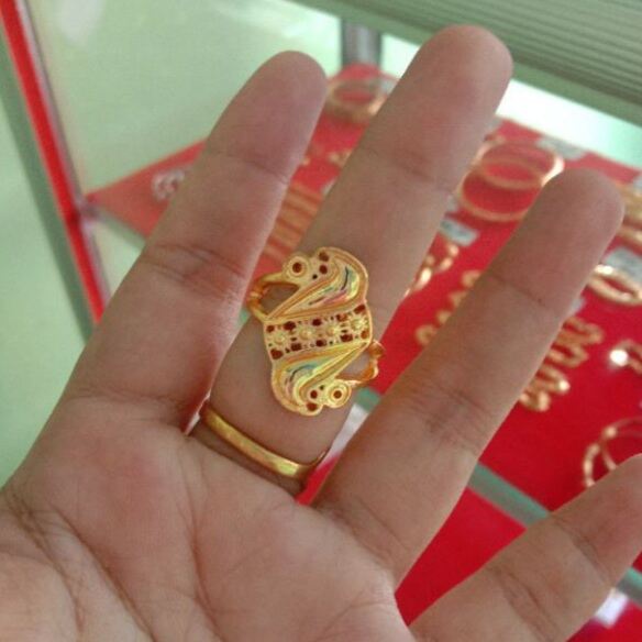 cincin semar mas 24k anti karat model baru 2022