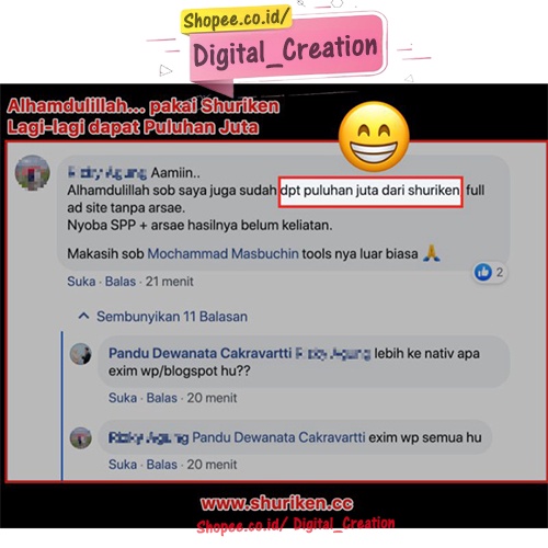 Script AGC Shuriken By Dojo - Jamu Kuat Adsense Blogger | Full Update | Auto Generate Content | Bot | Website | Internet Marketing | Blog | Shuriken