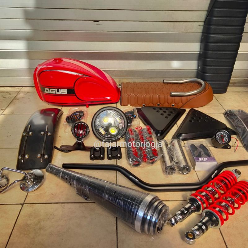 paket body japstyle tiger scorpio thunder mp gl headlamp daymaker