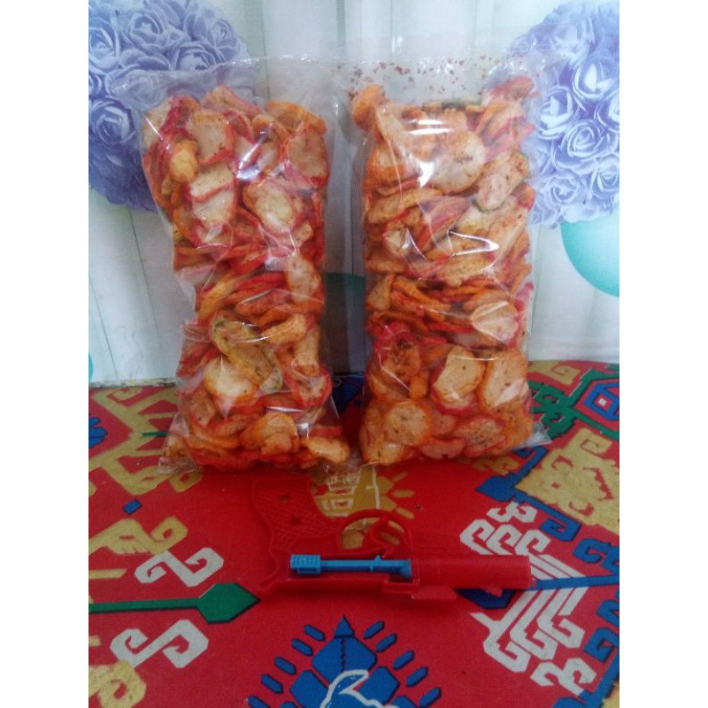 

Seblak kencur/kerupuk seblak/krupuk seblak enak