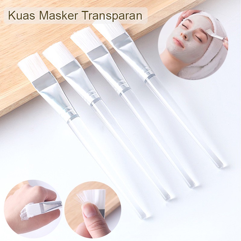 Kuas Masker Make Up Transparan Kuas Bening Masker Wajah