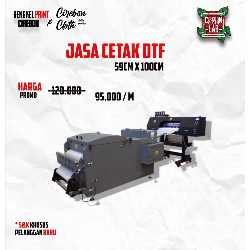 JASA CETAK DTF HIGH QUALITY | CETAK DTF CIREBON | CIREBON DIGITAL PRINTING