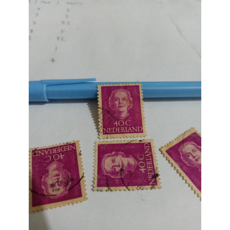 

Perangko Netherlands 1949 Queen Juliana 40c Nederland Stamp
