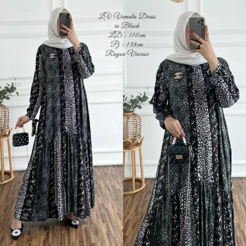 LV VAMALA DRESS GAMIS MURAH DIANNISSA