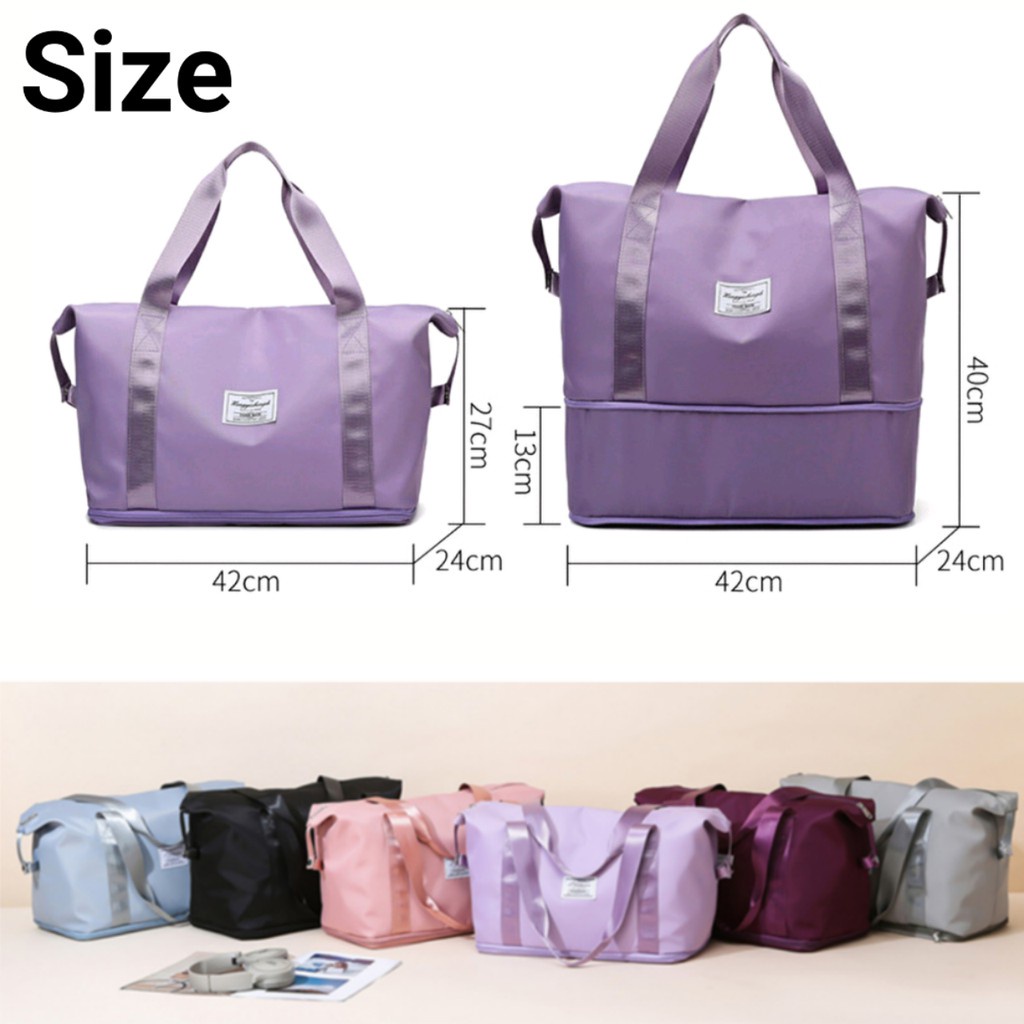 TAS TRAVEL DUFFLE GYM OLAHRAGA BAJU PAKAIAN FOLDABLE JINJING MUDIK MURAH DUFFLE TREVEL BAG JUMBO