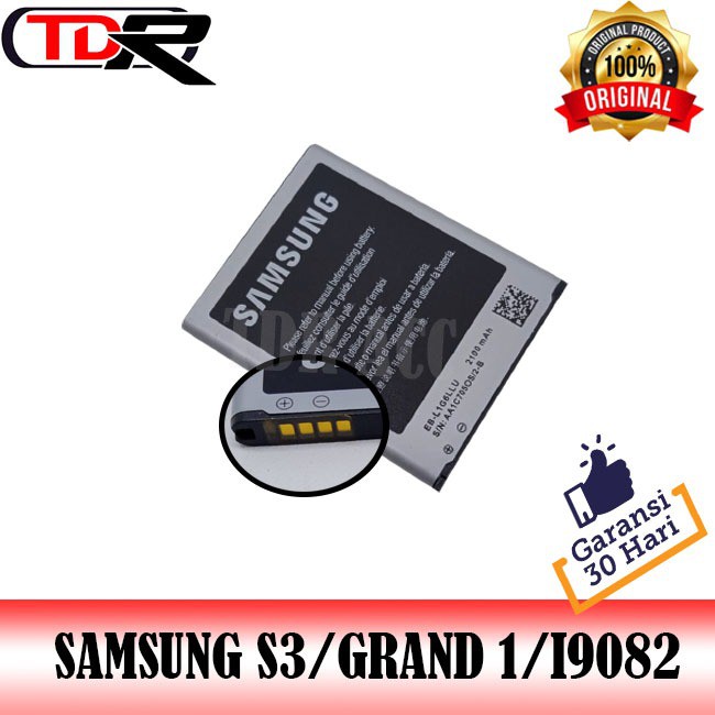 BATRAI - BATRE - BATERAI SAMSUNG S3/I9300 - GRAND 1/I9082/I9060/EB-L1G6LLU