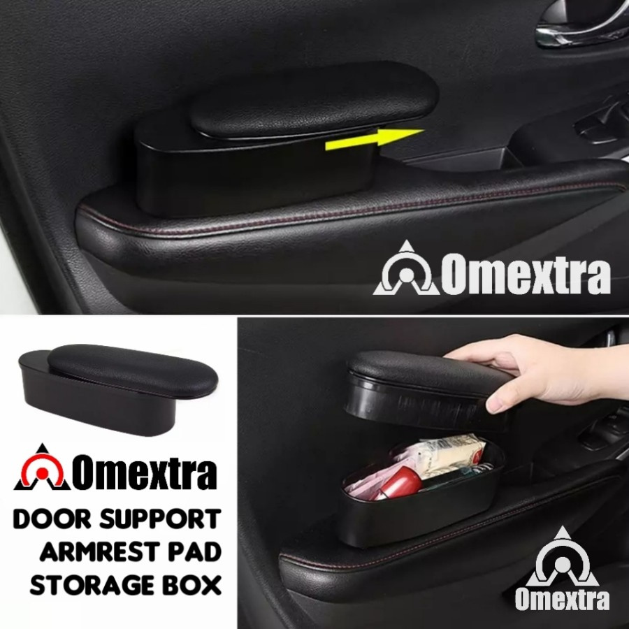 Door Armrest Pad Omextra Support Armrest Pintu Mobil Storage BOX SlideDoor Armrest Pad Omextra Suppo