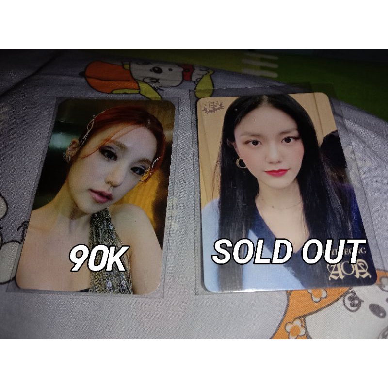 photocard official yeji itzy guess who