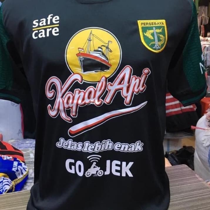 [PRODUK WVIVK] JERSEY BOLA PERSEBAYA THIRD HITAM 2021 BYG