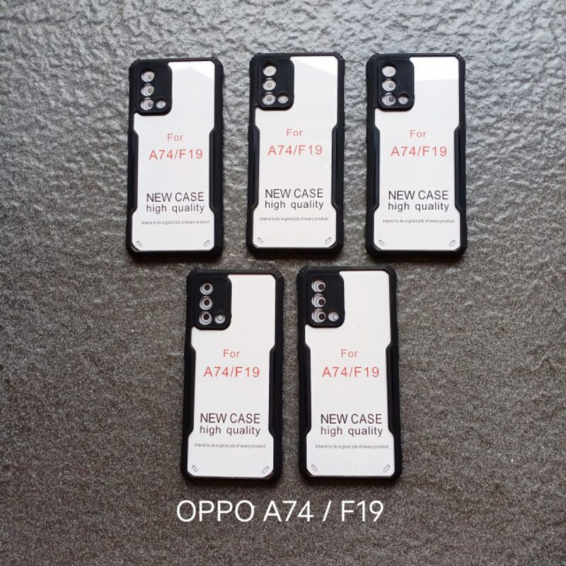 Case Oppo A74 4G . F19 . Oppo A95 4G ( 3 model ) soft softcase softshell silikon cover casing kesing housing