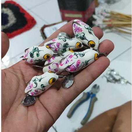 Soft Frog 3,8cm Gamma Lure  "GamaKen"