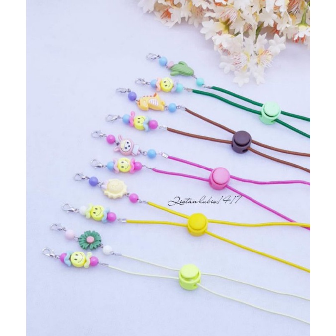 Strap mask smile mix Clay beli 10  free 2