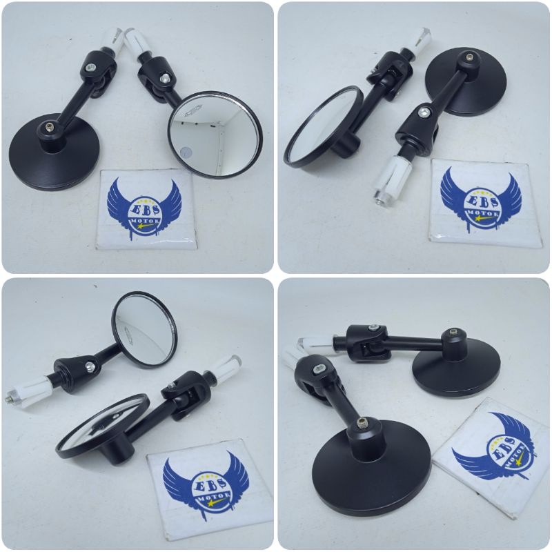 SPION JALU LIPAT BULAT KACA CEMBUNG CNC UNIVERSAL HONDA YAMAHA VARIO SCOOPY NMAX LEXI PCX BEAT XMAX