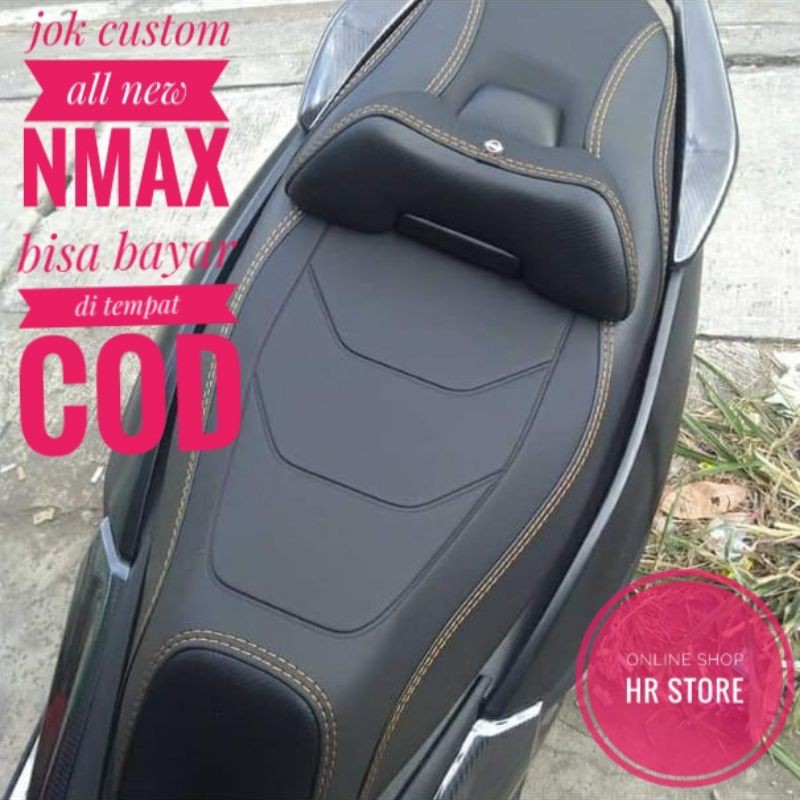 jok custom nmax new jok custom nmax old modifikasi motor Yamaha nmax aksesoris motor nmax