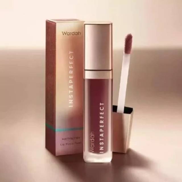 Wardah Instaperfect Mattesetter Lip Matte Paint . Wardah Lipstick Original .Lipcream Wardah Original