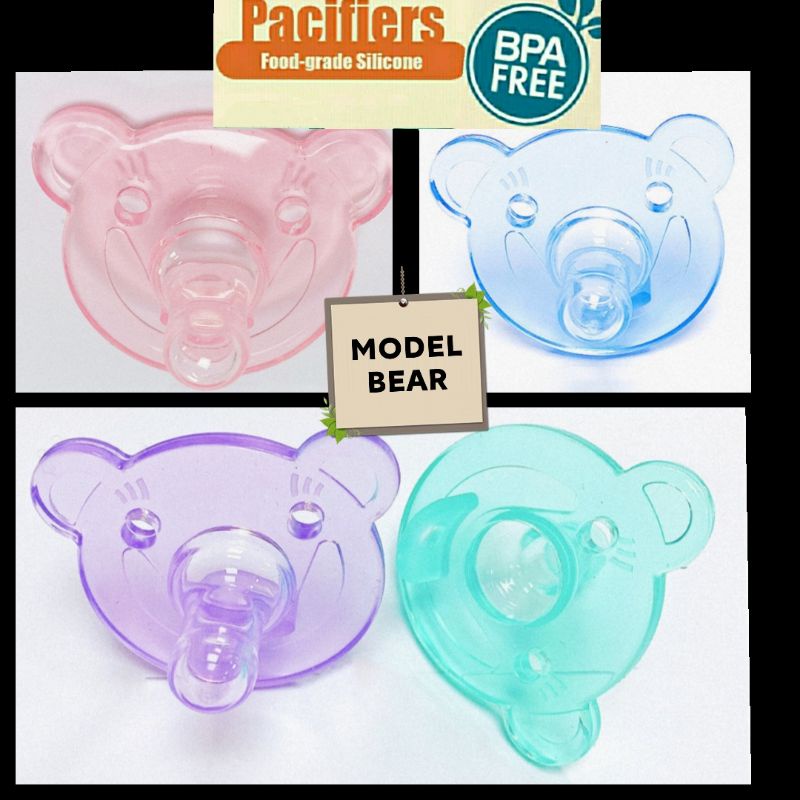 Dot Bayi Empeng Bayi Silikon 3 in 1 set orthodontics bpa free Dot Empeng Bayi Silikon with box and chain-6