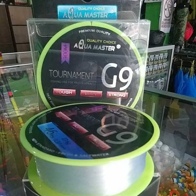 tali pancing senar aqua master G9 300m