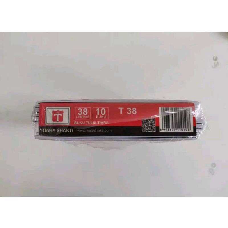 

MilL Buku Tulis Campus Boxy Tiara 38 Lembar ( 1pak/10buku )
