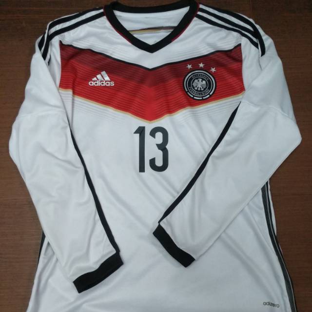 Jersey Jerman Home WC 2014 LS Adizero Nns MULLER #13 AAA Thailand