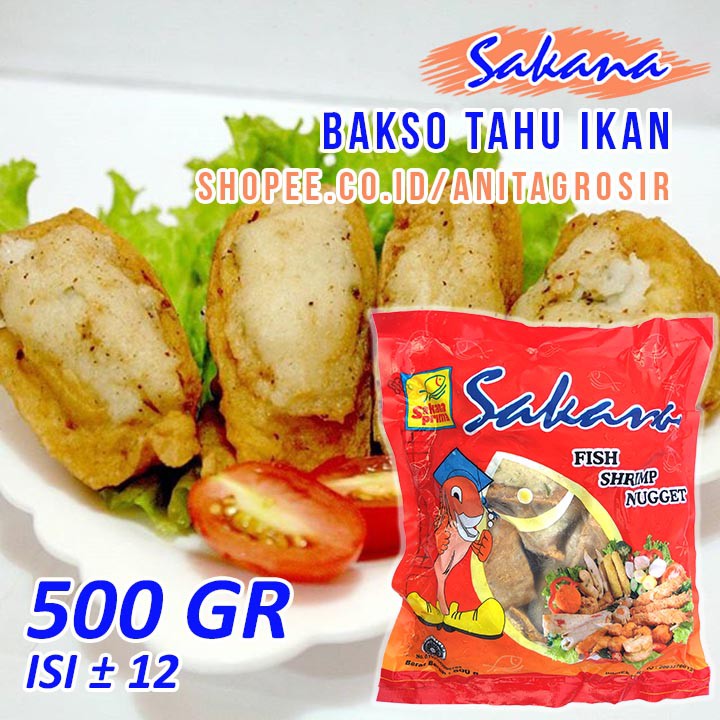 

SAKANA Tahu Bakso Ikan 500gr Sakana Food Halal Tanpa Pengawet Grosir Catering Murah Katering