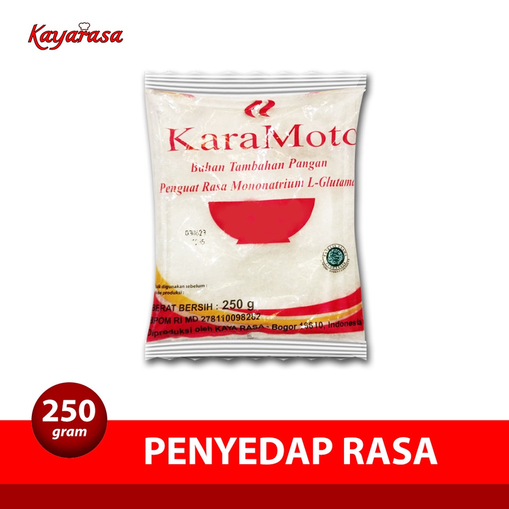 

Penyedap Rasa / MICIN / MSG KaraMoto 250gr