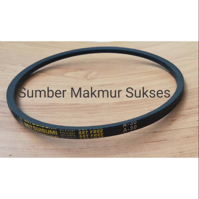 V BELT VANBELT FANBELT MESIN CUCI A30 A 30 A-30 MITSUISUMI GRADE A