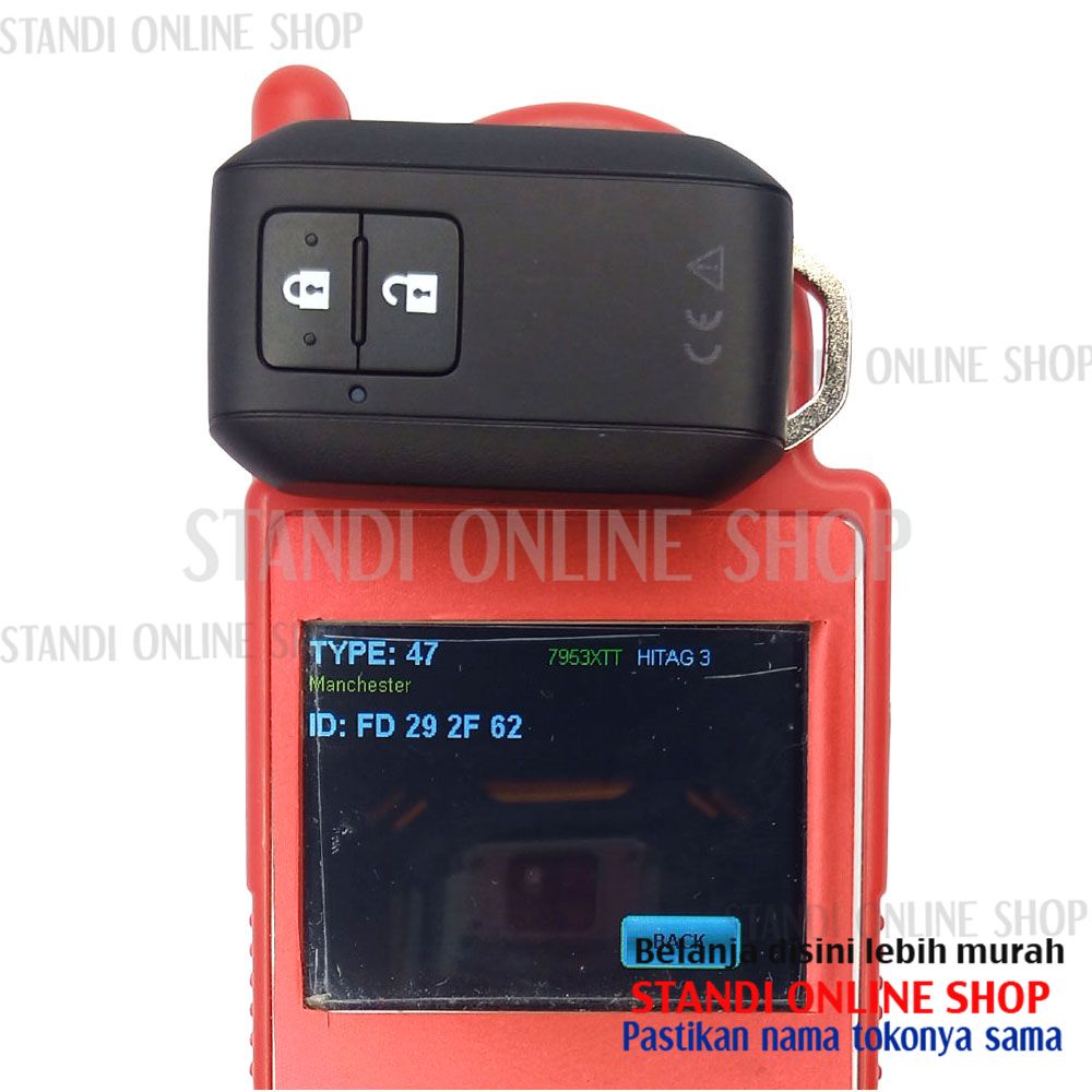 Remote Set Komplit Kunci Smartkey Suzuki Ertiga XL-7 XL7 Original