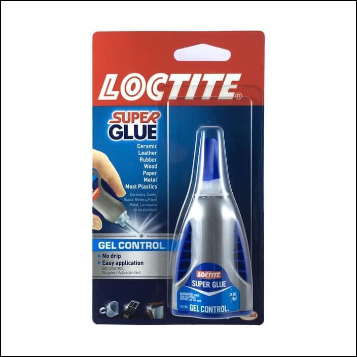 

LEM SUPER GLUE LOCTITE GEL CONTROL LEM SERBAGUNA & MULTIFUNGSI 4GR