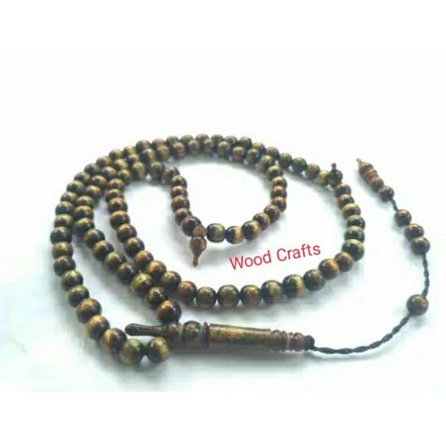 Tasbih Tali Arus Akar Bahar Laut Serat Emas Langkah Asli