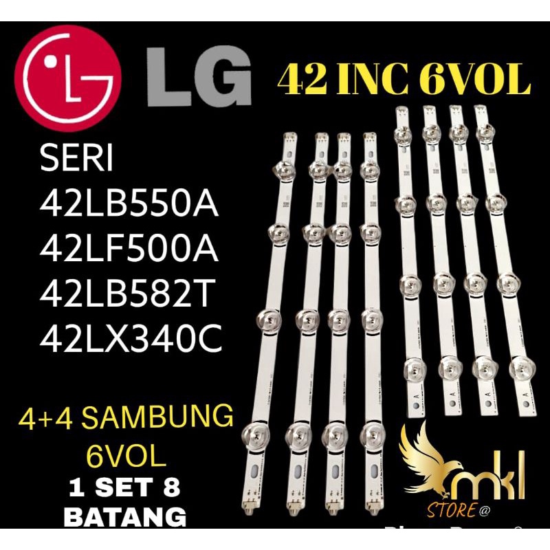 BACKLIGHT TV LED 42" INCH LG 42LB550A-42LF550A-42LB582T-42LX430T BACK LIGHT TV LED 42INCH