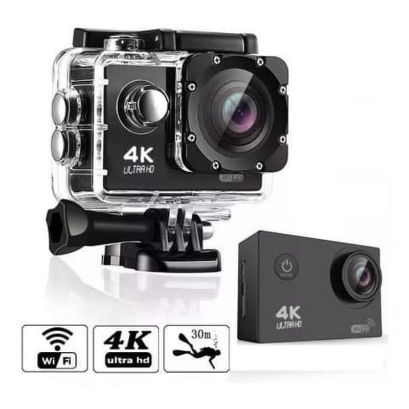 KAMERA GOPRO 4K SUPPORT WIFI KAMERA ACTION CAMERA GOPRO MEREK FLECO