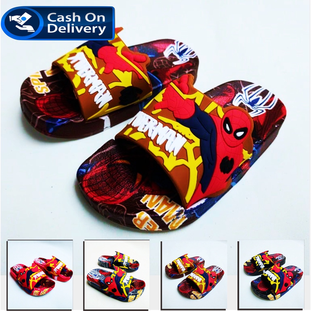 sandal anak laki-laki selop/captain amerika terbaru/1-8 thn COD